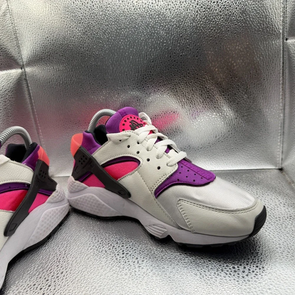 Size‎ 8.5 Nike Air Huarache White Hyper Pink Purple Womens Shoes DH4439-109